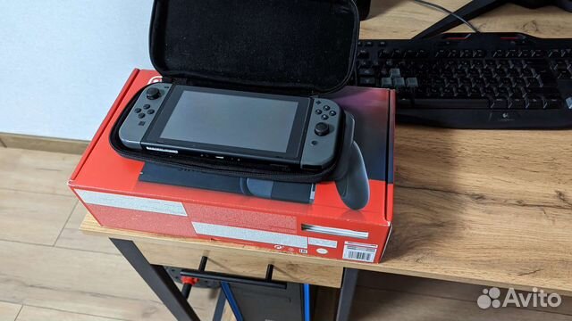 Nintendo switch rev 2 прошитая 128gb