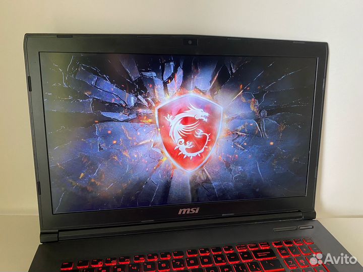 Игровой MSI 17.3/i5-8300H/GTX 1050TI/8GB/1TB/Full