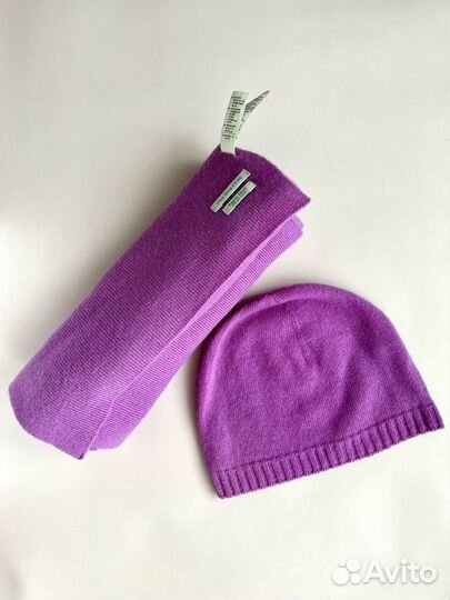 Шапка и шарф benetton