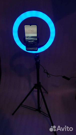 Кольцевая лампа со штативом 15 режима