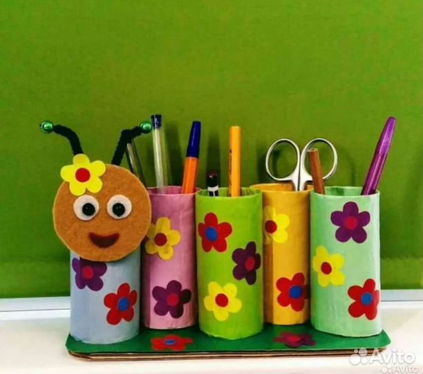 Картонные втулки для рассады для творчества