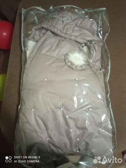 Конверт на выписку для девочке зима