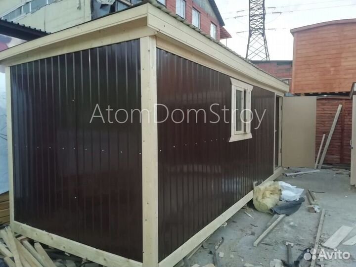 Деревянные бытовки с доставкой