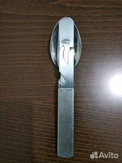 Набор в сборе:нож,ложка,вилка, открывалка