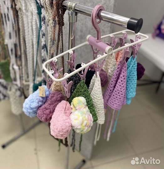 Косынка вязанная