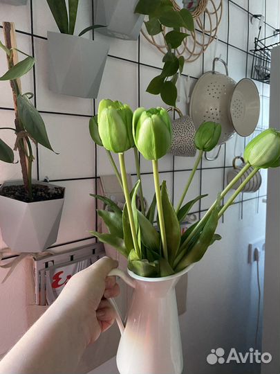 Букет тюльпанов 7 шт из силикона