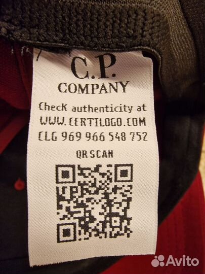 Кепка, бейсболка C.P.Company