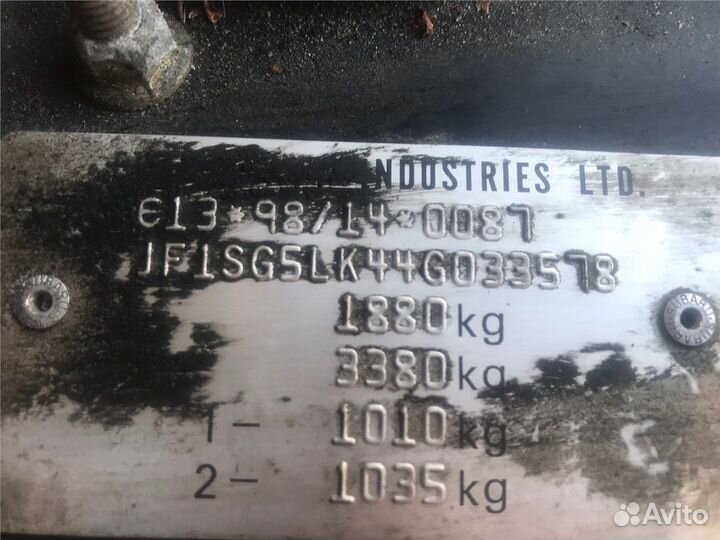 Разбор на запчасти Subaru Forester (S11) 2002-2007