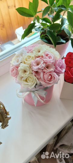 Букеты-презенты из мыльных цветов Учителю