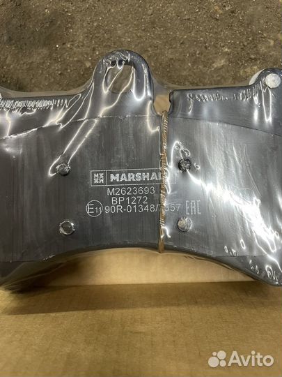 Тормозные колодки передние на volkswagen touareg