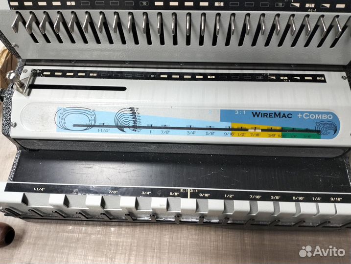 Машина переплетная Warrior 21182 (WireMac-Combo)