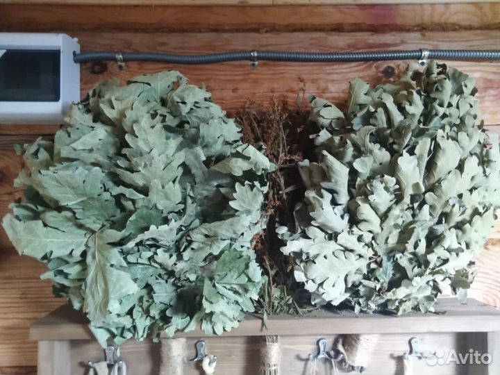 Веники для бани пихта и дуб