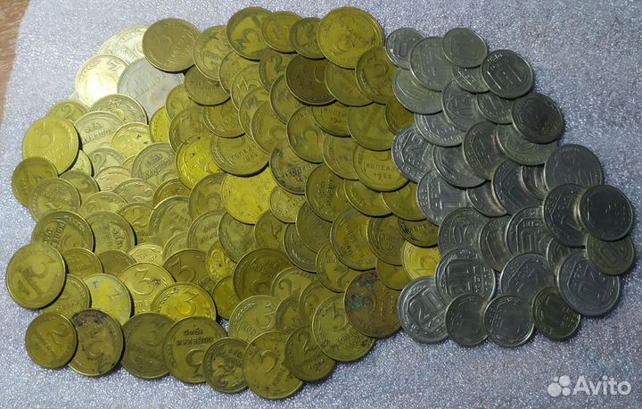 Монеты СССР до 1961 года. 133 шт