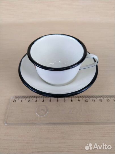 Набор эмалированных чайных пар