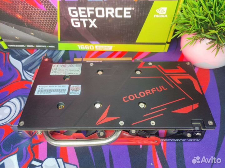 Видеокарта GTX 1660 6GB Super / Коробка