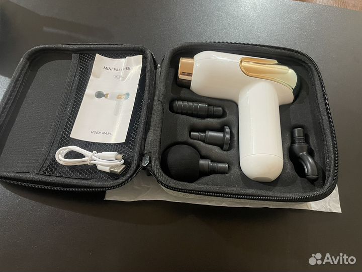 Перкуссионный массажер (4 в 1)