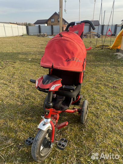 Велосипед-коляска lamborghini