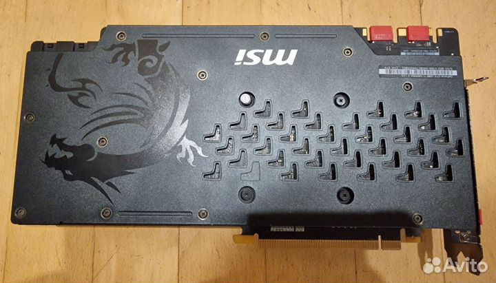 Видеокарта GTX 1080ti MSI Gaming X 11Gb под ремонт