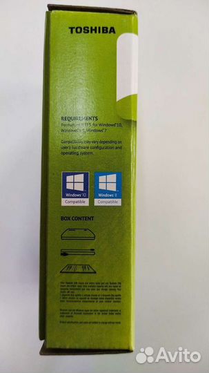 Внешний жесткий диск 500 гб Toshiba новый