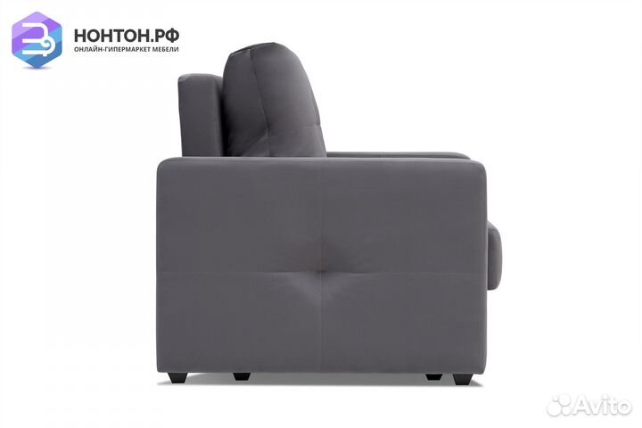 Кресло еврокнижка Вита темно-серое