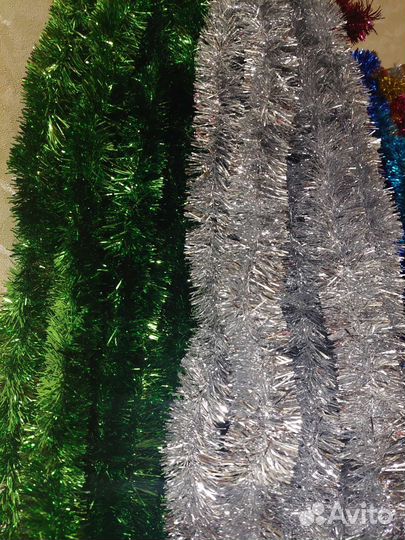 Мишура новогодняя