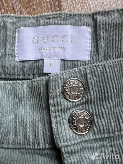 Шорты Gucci р.5, вельвет