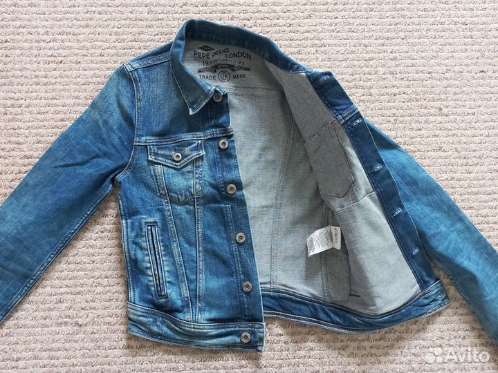 Джинсовая куртка р 40 42