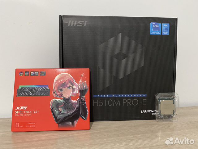 Мат. Плата+i5 10400f+ddr4 16gb купить в Барнауле | Электроника | Авито