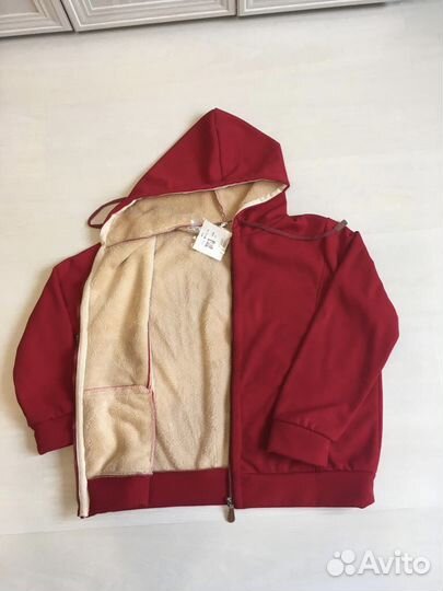 Спортивный женский костюм теплый 54-56