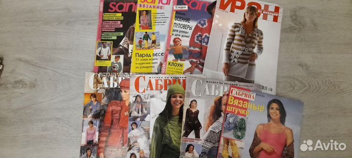 Журналы по вязанию, рукоделию, вышивке