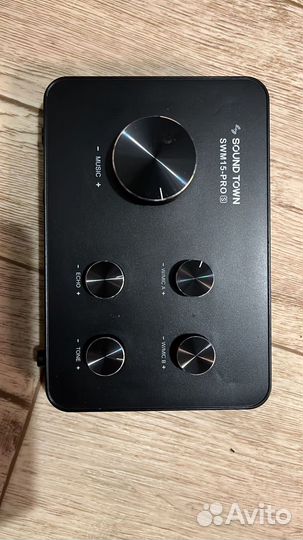 Караоке с микрофонами sound town swm15- pro