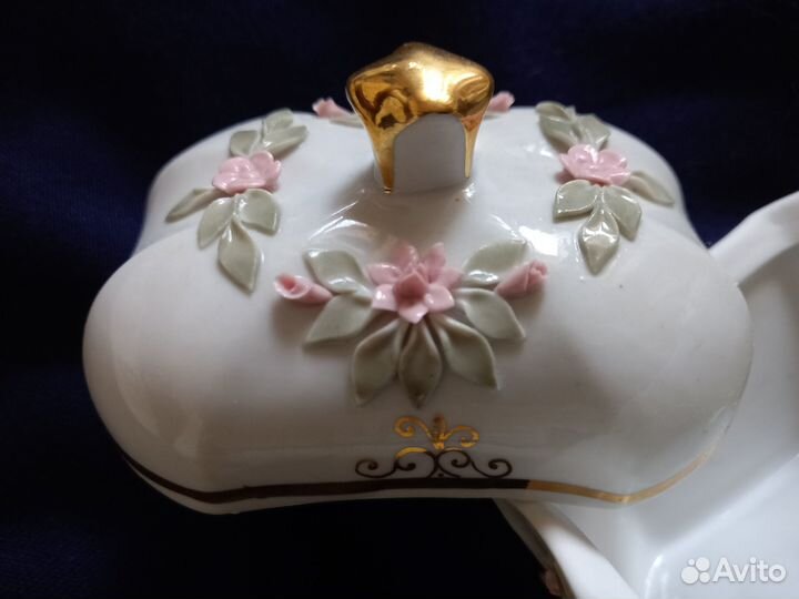 Шкатулки для украшений, кисловодский фарфор