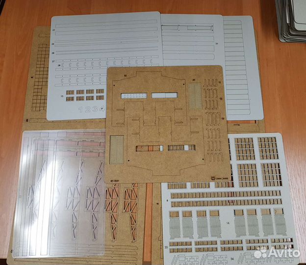 Двухстойловое депо 1:87. Кит набор для сборки