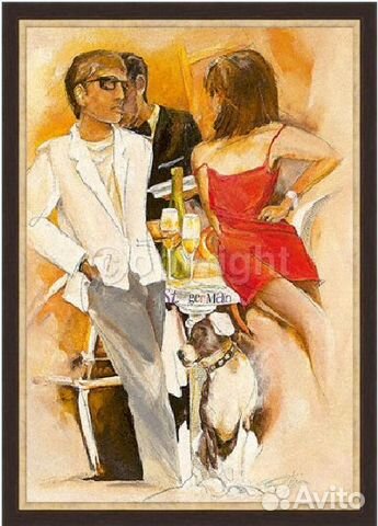 Репродукция картины размером 50х70 см