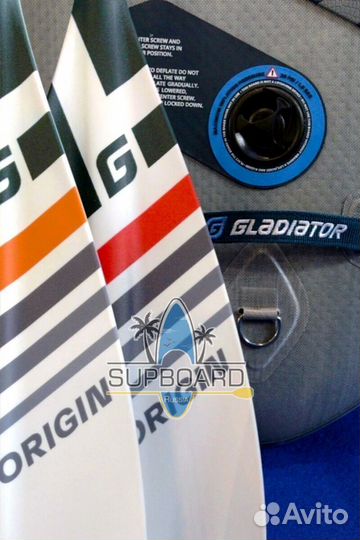 Sup-доска с веслом Gladiator (гарантия 3 года)