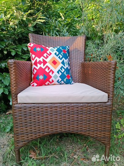 Кресло из ротанга Кипр XL