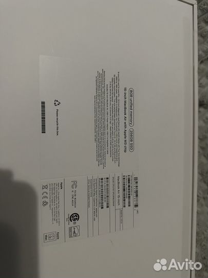 Apple macbook Air 15 M3 8/256