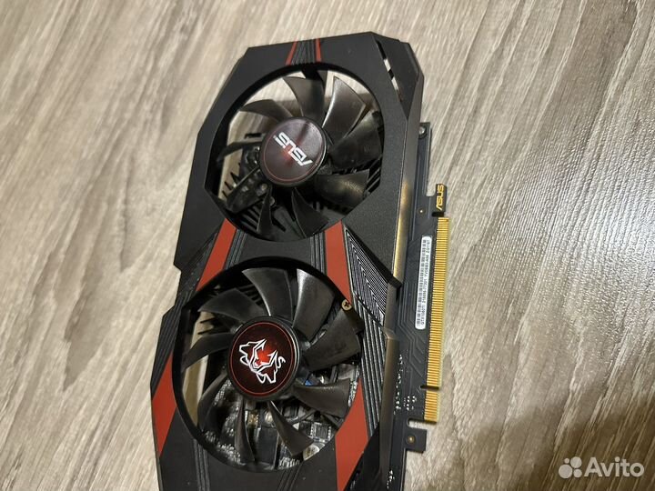 Видеокарта asus GTX 1050 TI OC 4GB