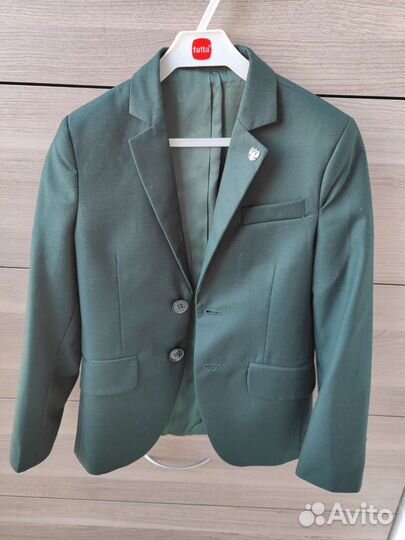 Пиджак школьный для мальчика 30/128