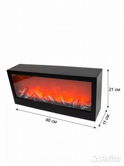 Электрокамин декоративный светодиодный