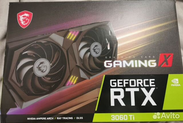 Видеокарта MSI RTX 3060Ti купить в Москве | Электроника | Авито