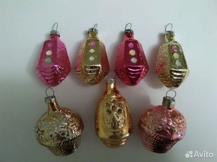 Елочные игрушки СССР