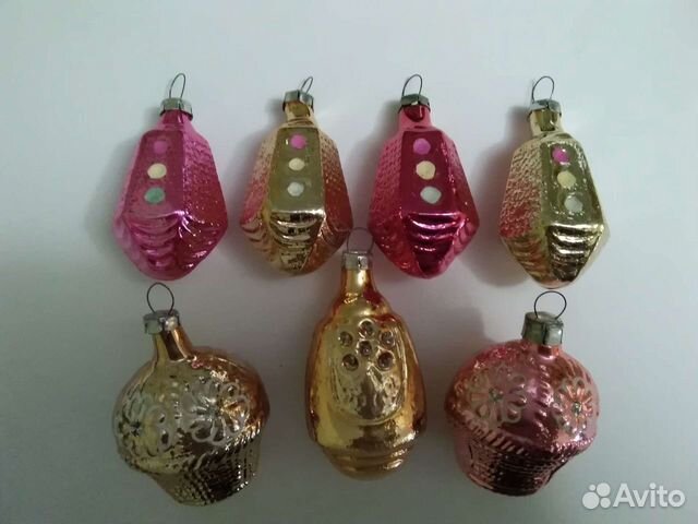 Елочные игрушки СССР