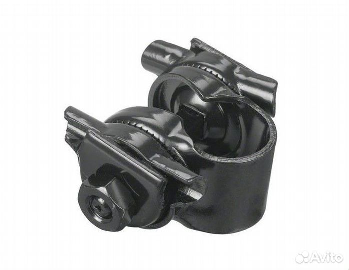 Замок седла trix (хомут) черный