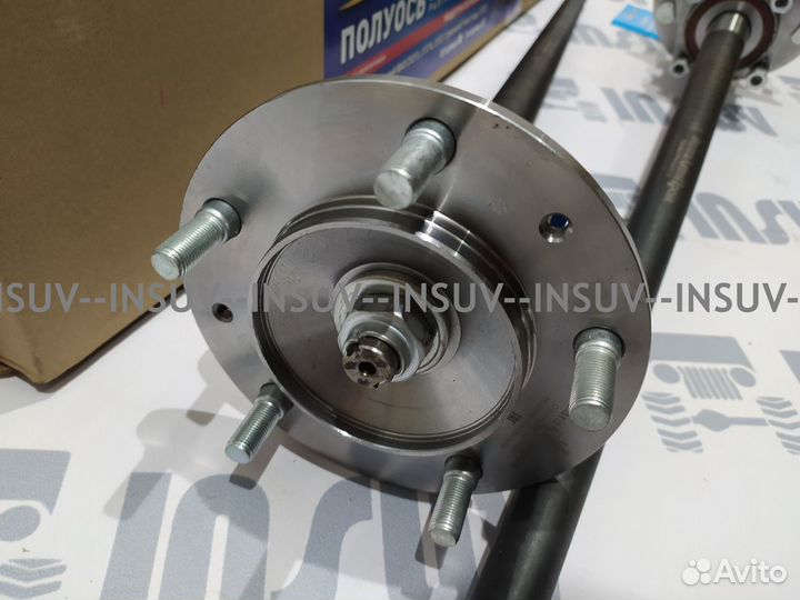 Разгруженные полуоси Нива 21213, 2123 24 шл. (к-т)