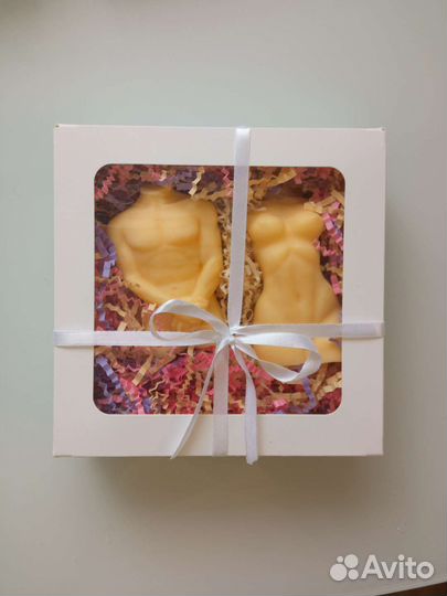 Свечи пара мужской и женский торс