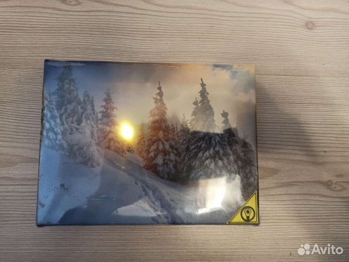 Картины новогодние светодиодные с подсветкой