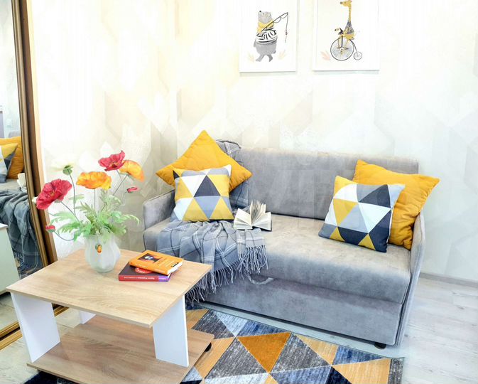 1-к. квартира, 34 м², 6/9 эт.