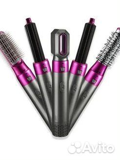 Стайлер 5 в 1, мультистайлер,фен с насадками Новый