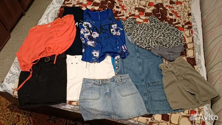 Отдам пакет вещей.размер вещей 46-48